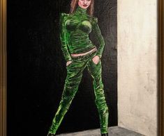 Grøn kvinde 2